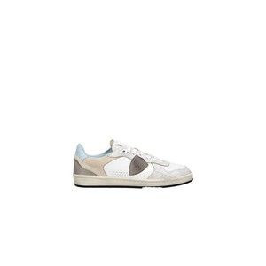 Philippe Model Veau Crackle Blanc Ciel Sneakers - NWT